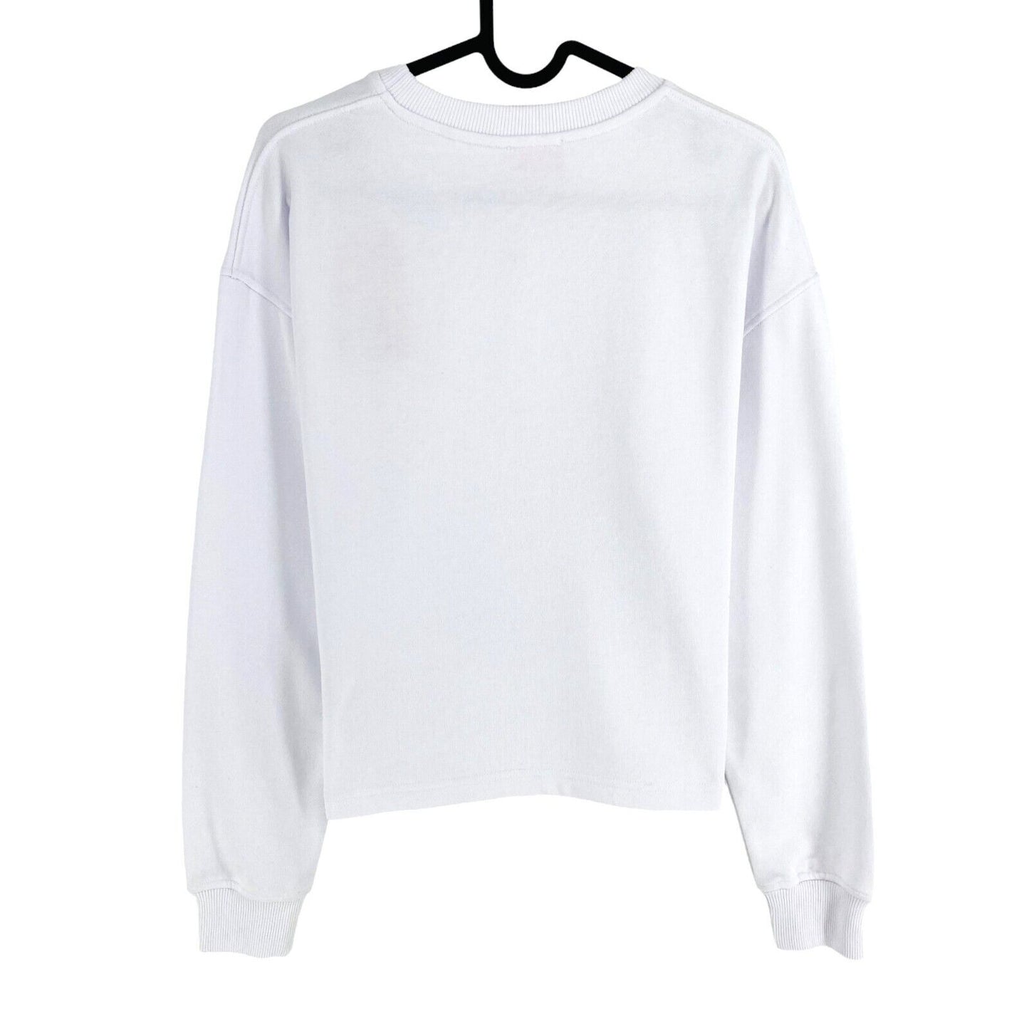 DIESEL Logo blanc Crew Neck Sweater Taille XS