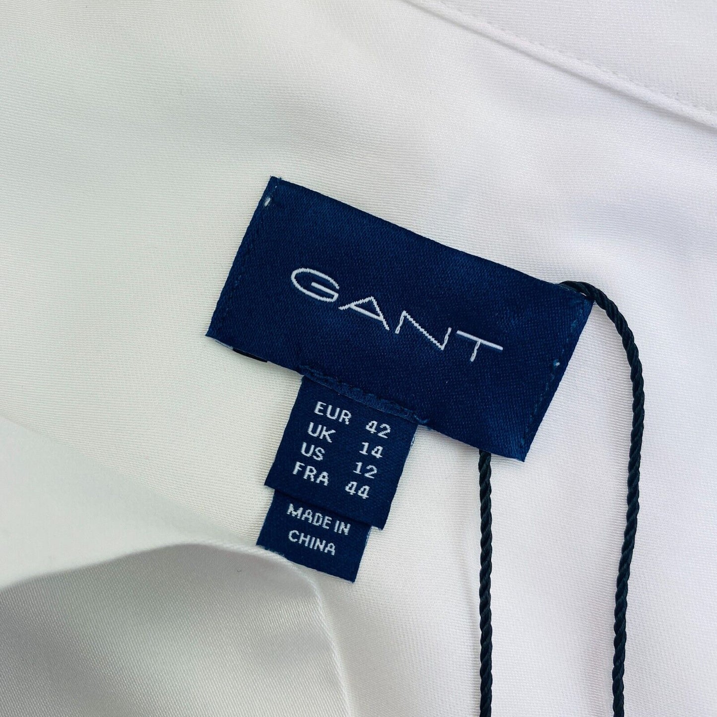 GANT White Fluid Popover Blouse Size EU 42 UK 14 US 12