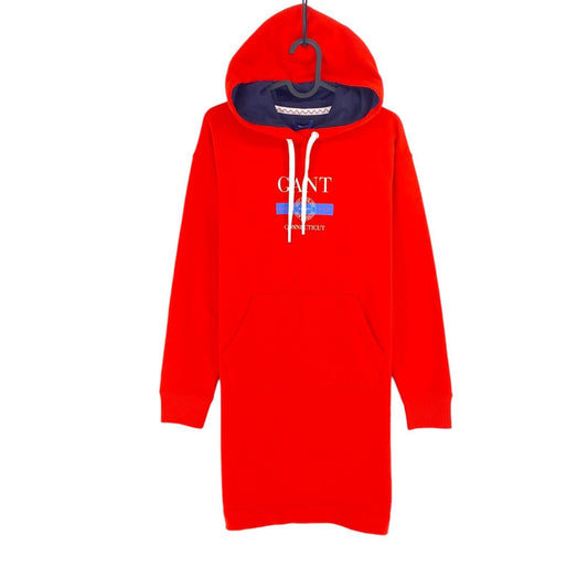 GANT Red Nautical Hoodie Dress Size S