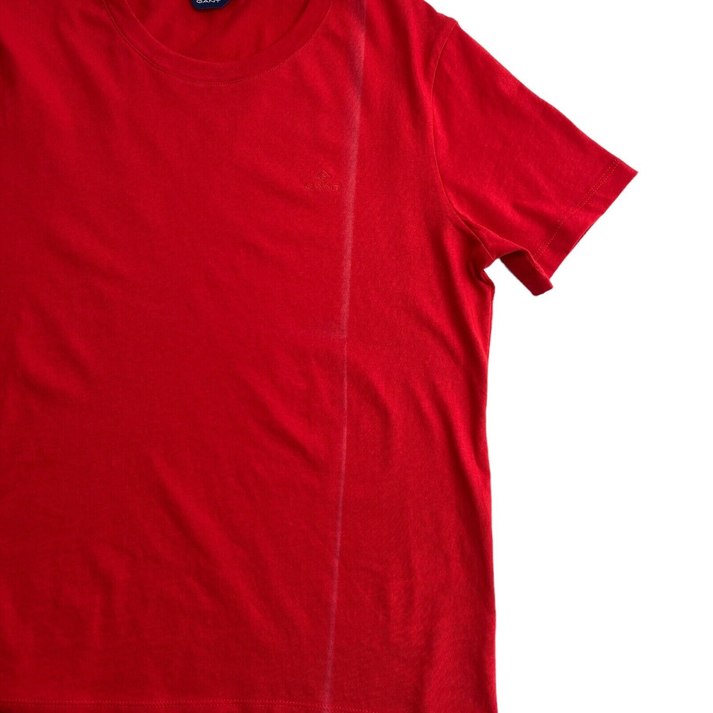 GANT Red The Original Crew Neck T-Shirt Top Size M