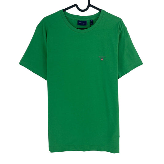 GANT Men Mid Green Original Crew Neck Short Sleeves T Shirt Size M