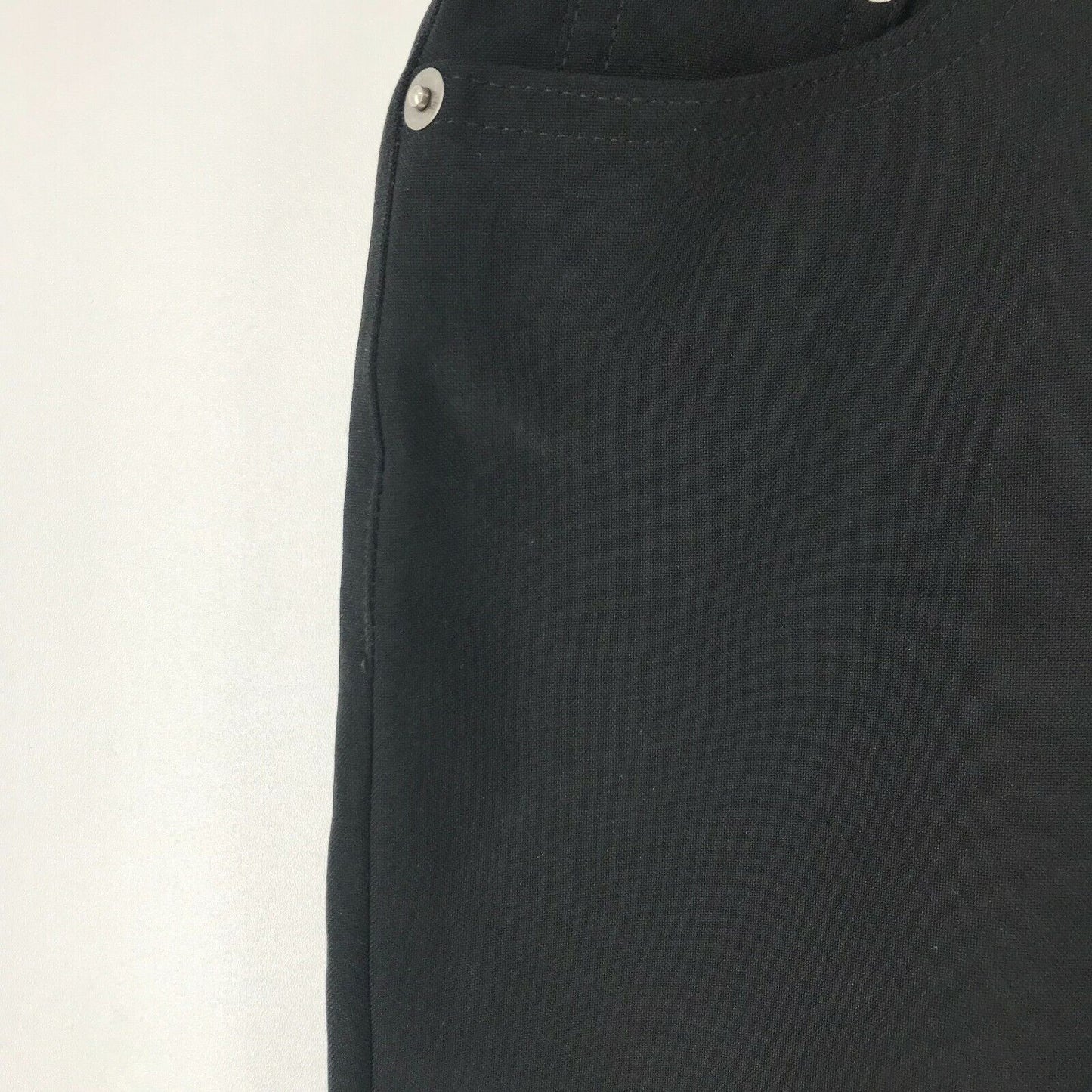 UNITED COLORS OF BENETTON Women Black Regular Fit Trousers Size EUR 38 W23