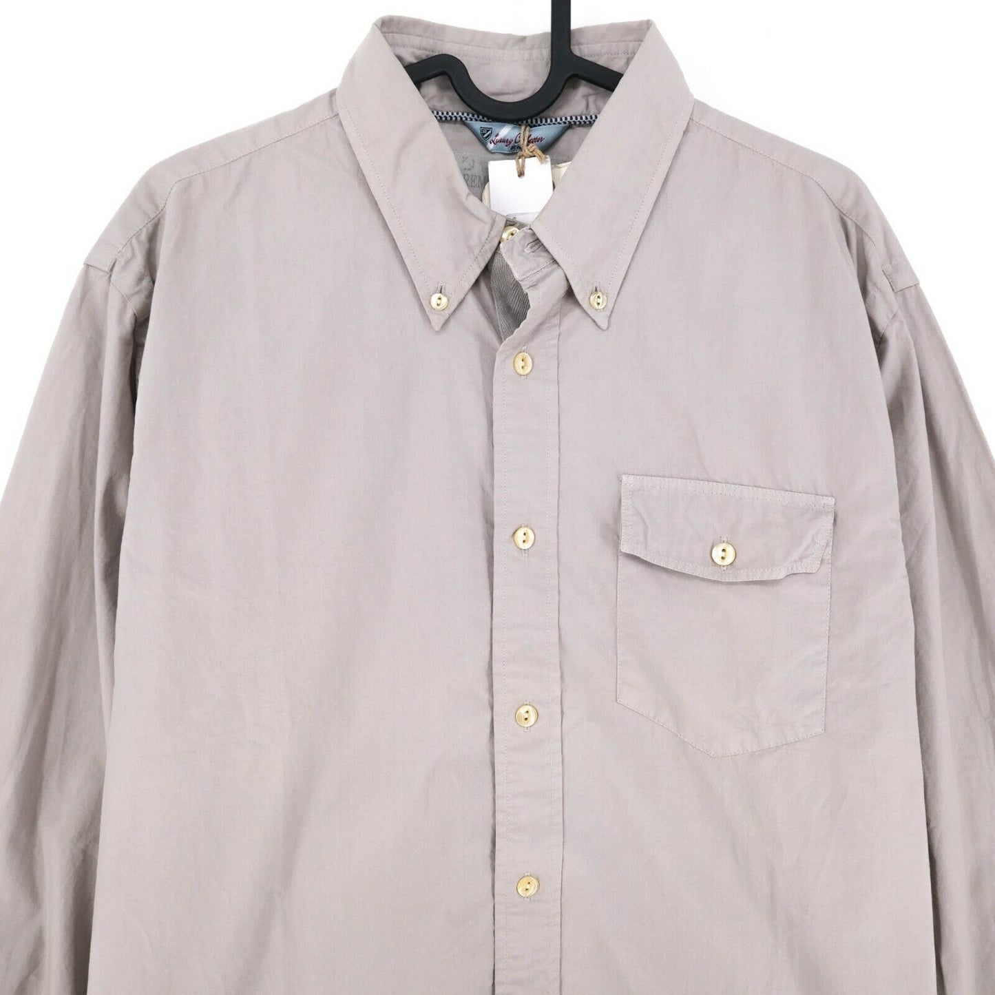 Daniel Cremieux Brown One Pocket Shirt Size L