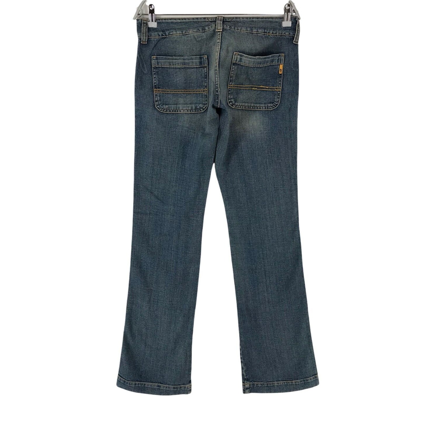 RRP € 102 Meltin' Pot NIGEL Femme Bleu Regular Bootcut Fit Jeans Taille W29