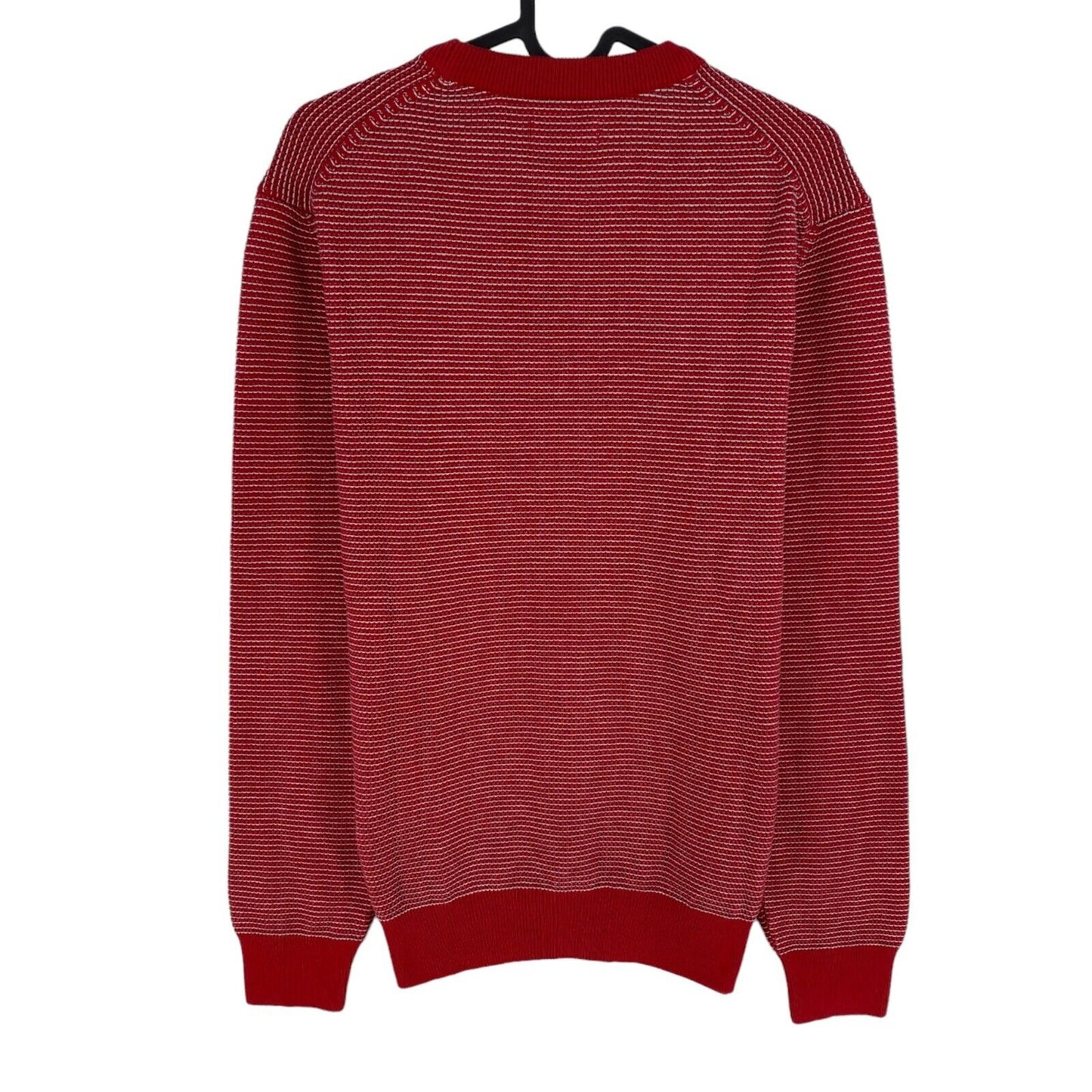 GANT Rot Leichte Textur Pullover Rundhals Pullover Größe M