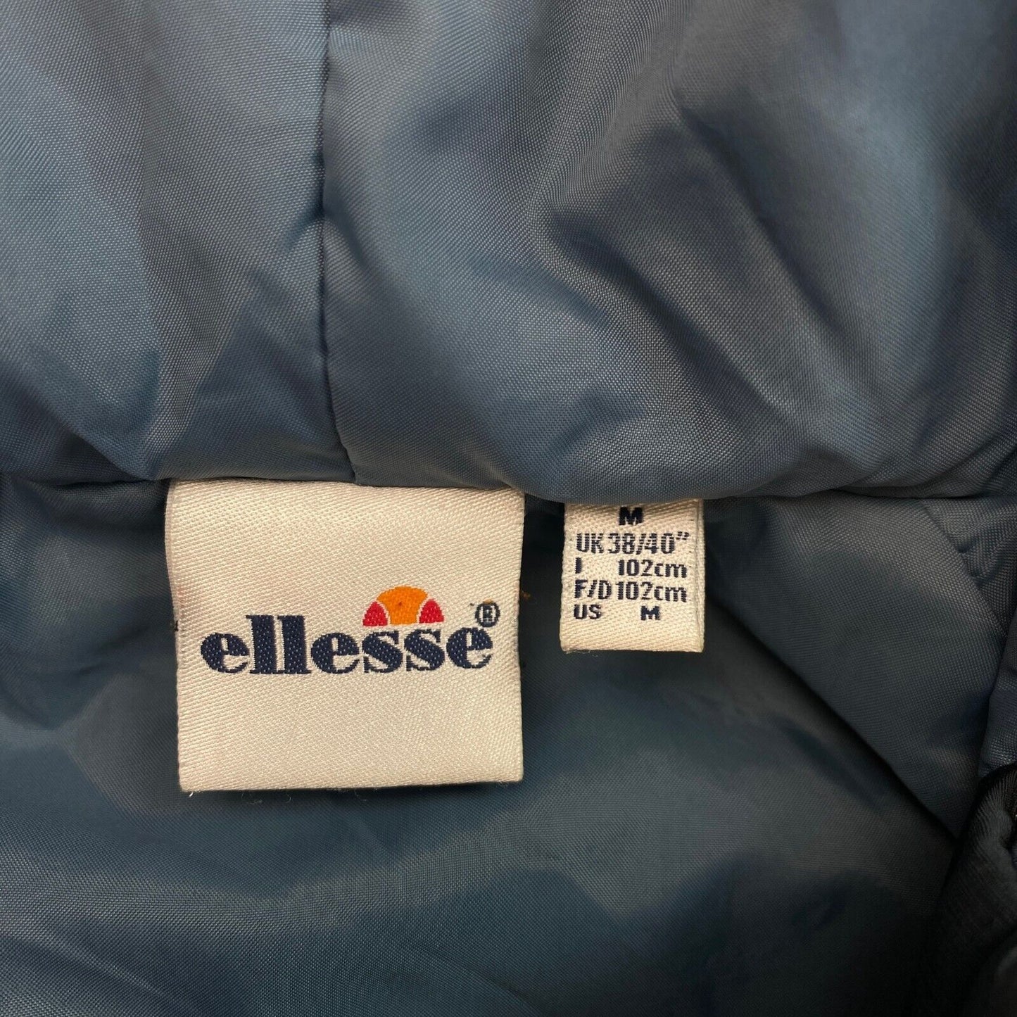 ELLESSE Veste Anorak à capuche bleu marine Taille M