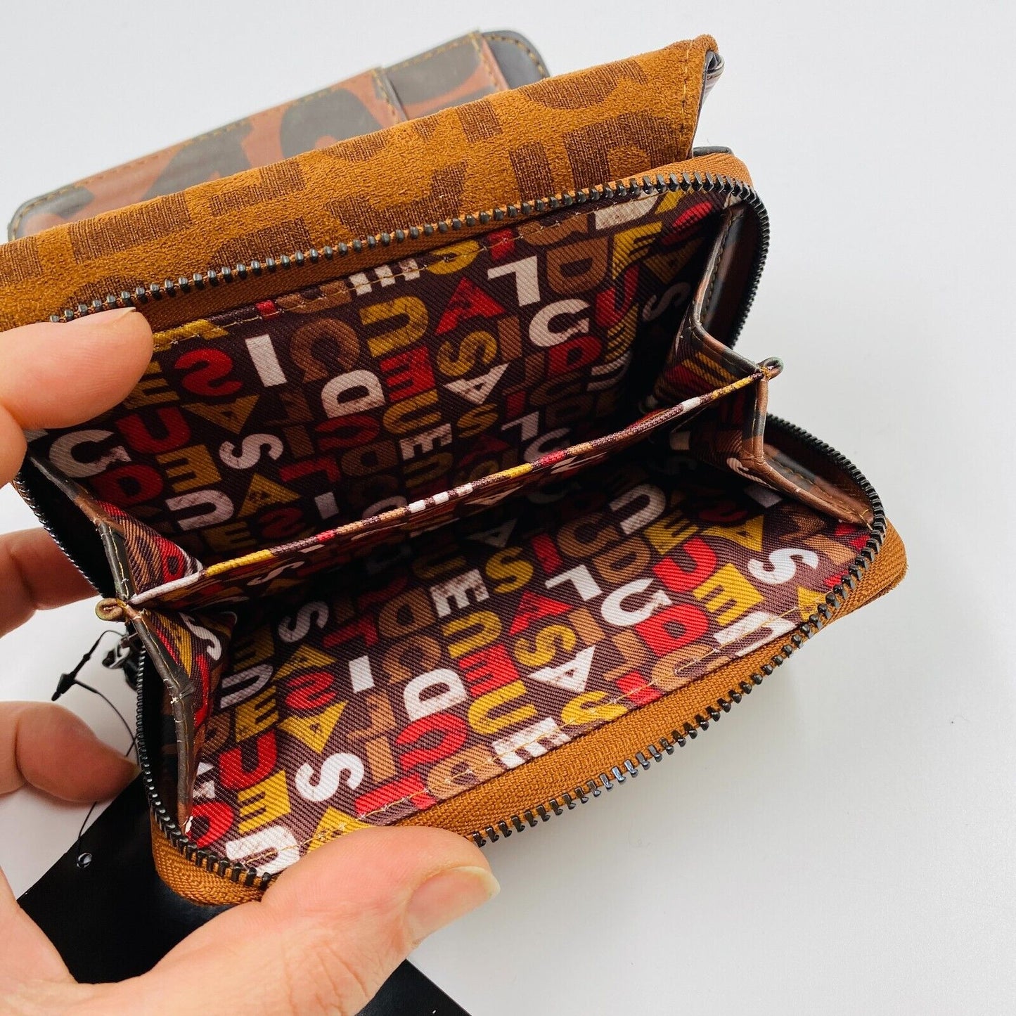 DESIGUAL Womens Brown Wallet