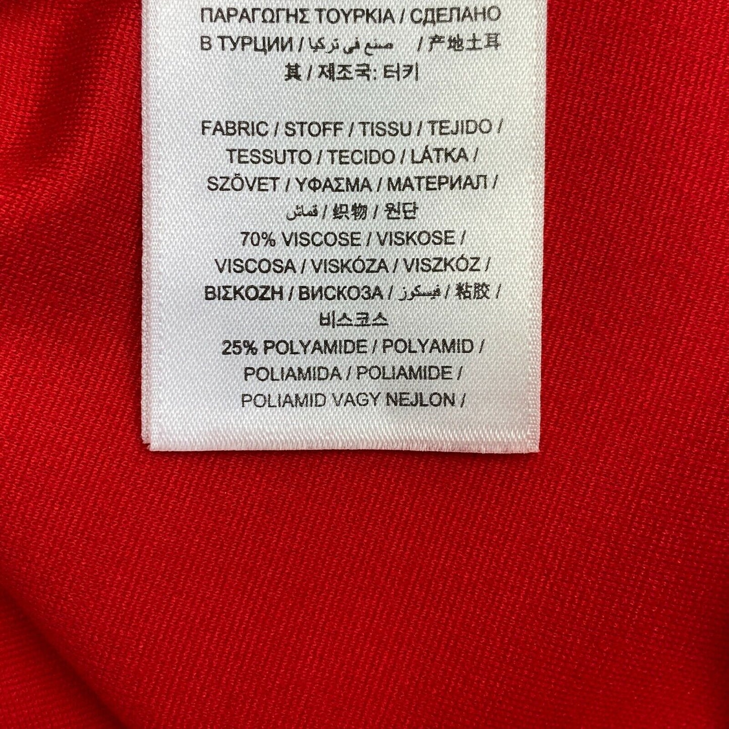 GANT Jerseykleid mit Volant-Detail, Rot, Größe XS