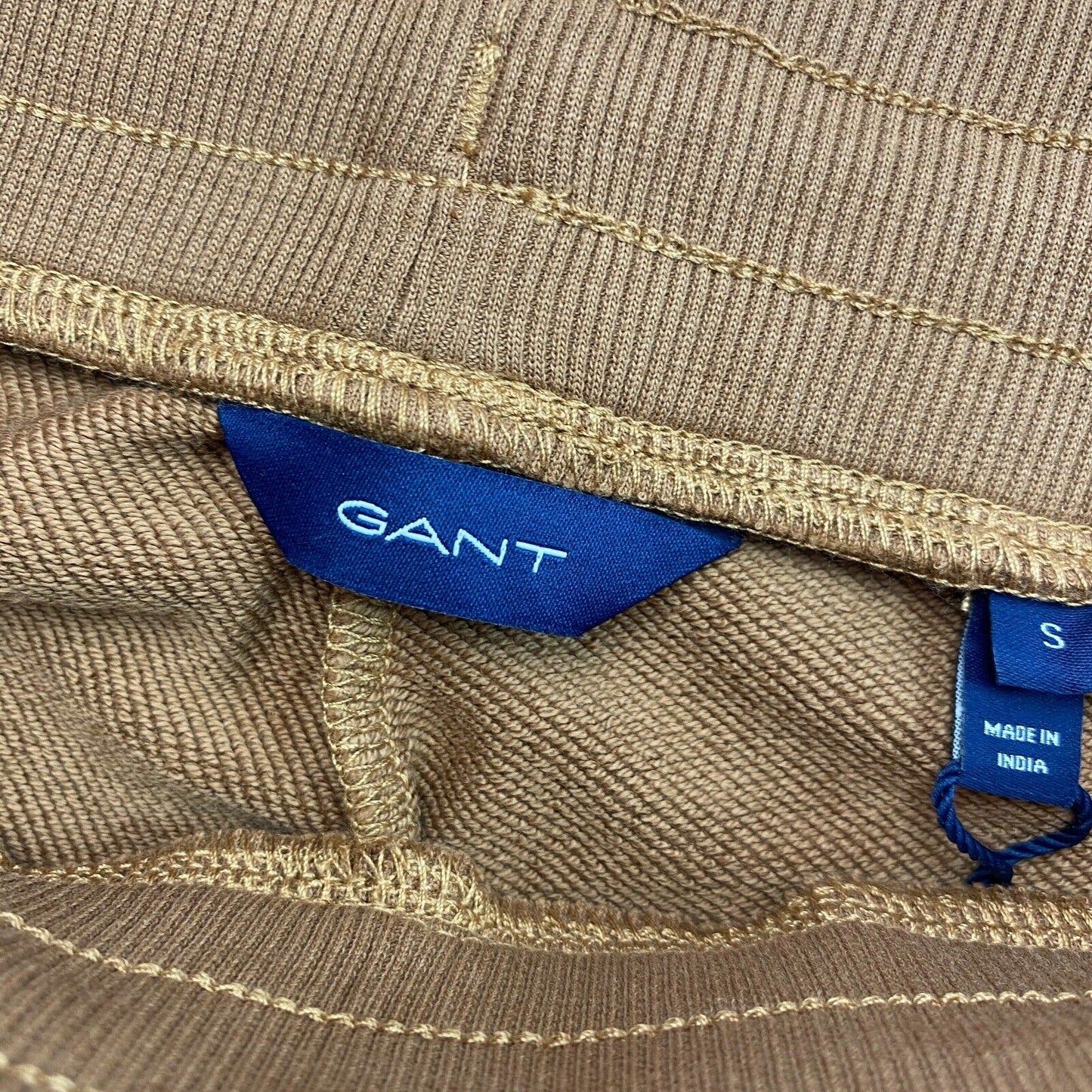 GANT Brown Lock Up Sweat Pants Trousers Size S