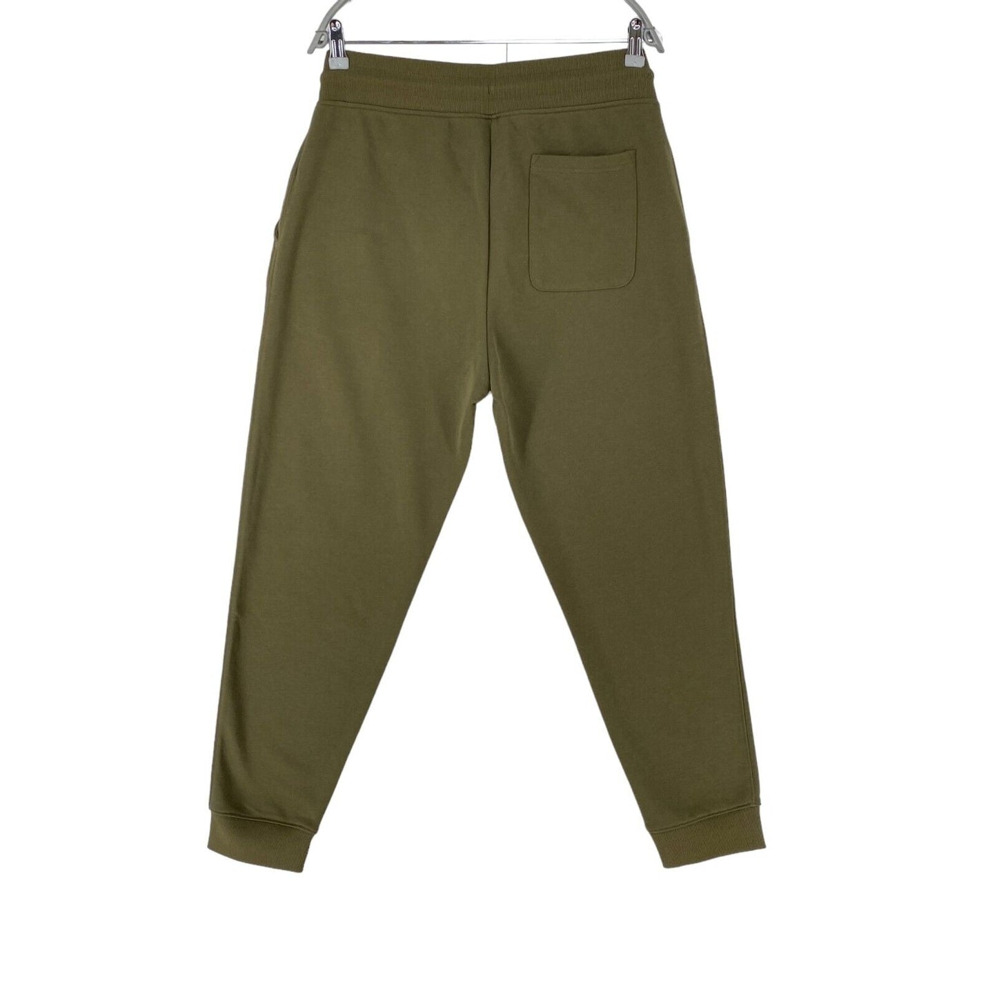 GANT Khaki Dark Green Mens Regular Fit Cuffed Sweat Pants Trousers Size L