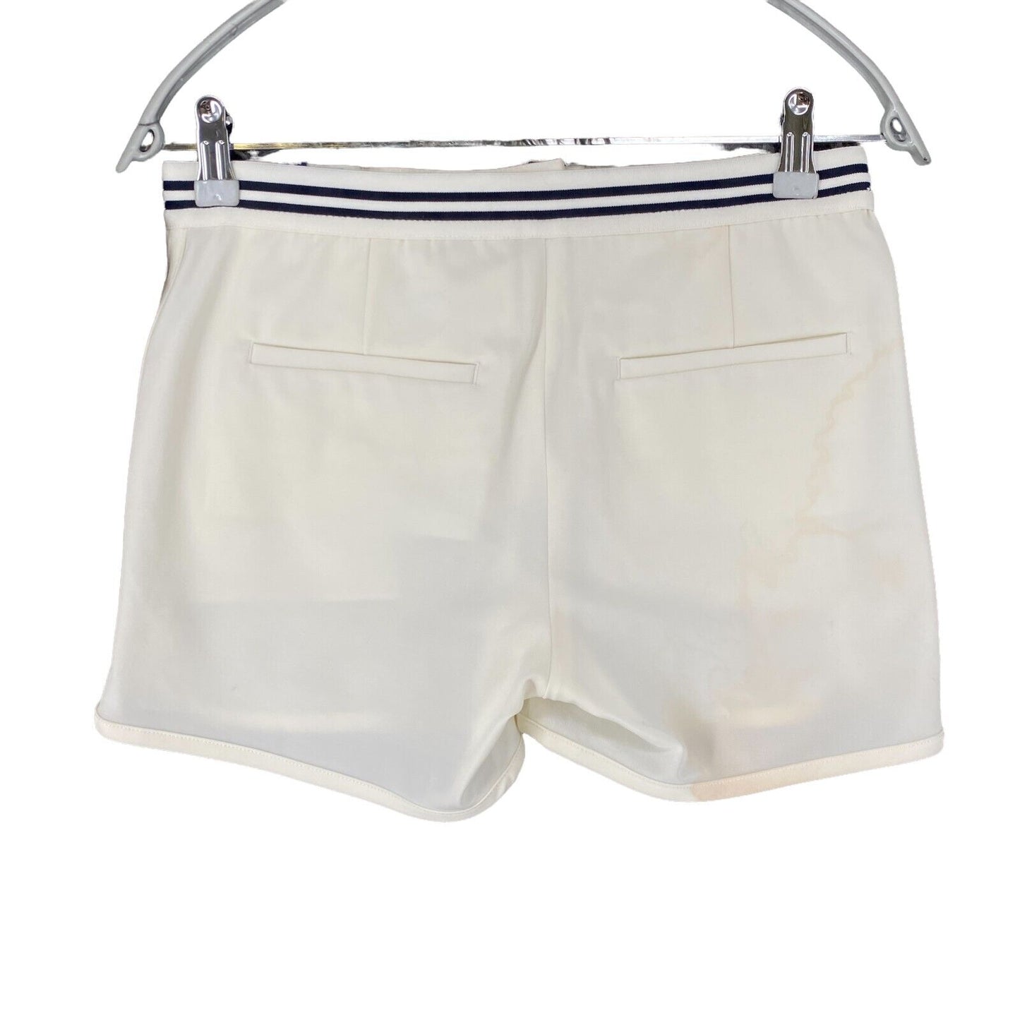 GANT Women Cream White Regular Fit Sport Activewear Shorts EUR 34 UK 8 US 4 W27