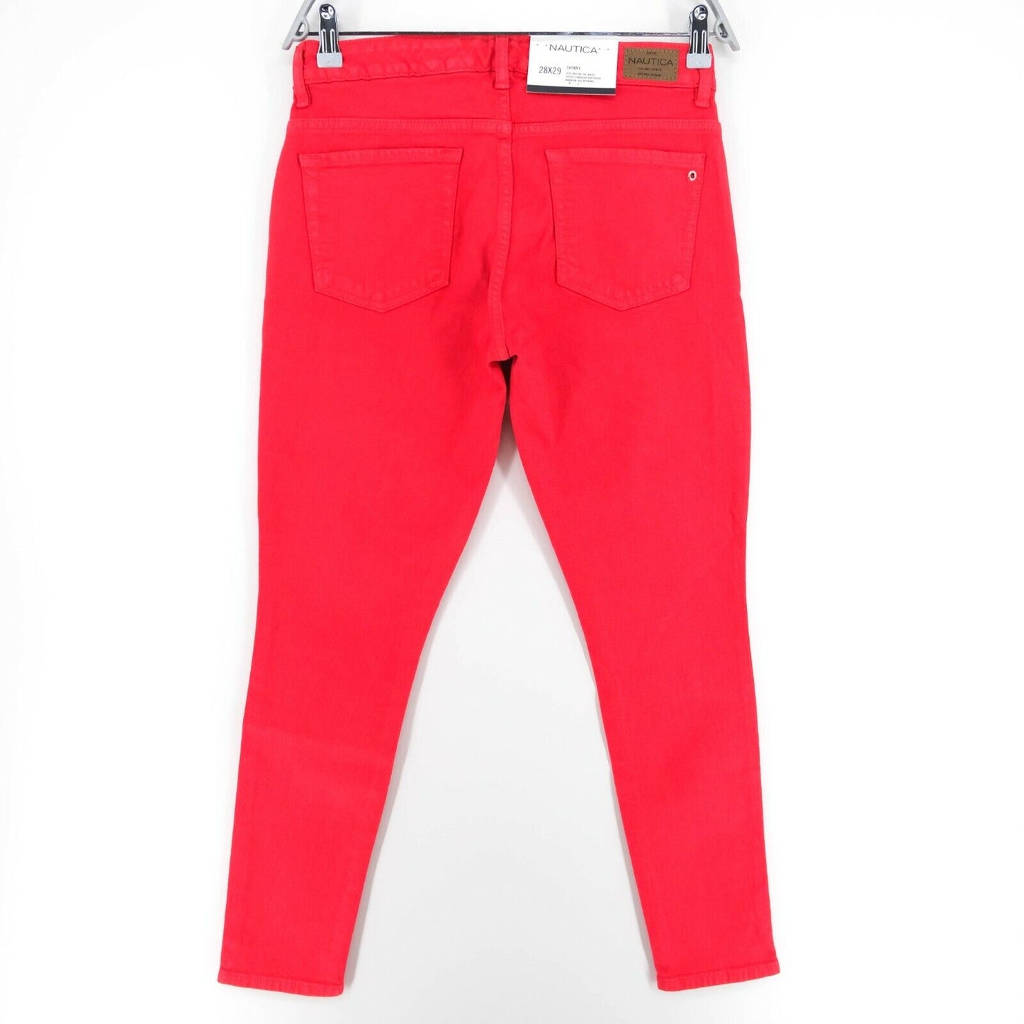 NAUTICA Red Skinny Jeans Size W28 L29