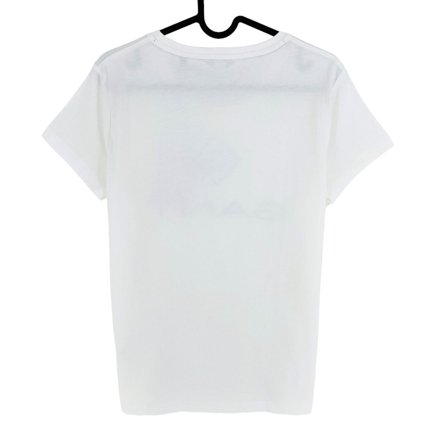 GANT White Lock Up Crew Neck SS T Shirt Size M