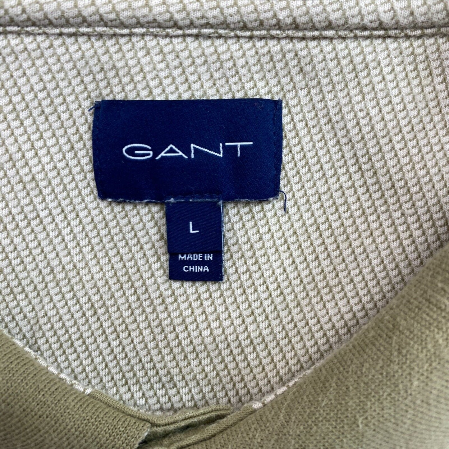 GANT Green Original Rugger Polo Shirt Size L