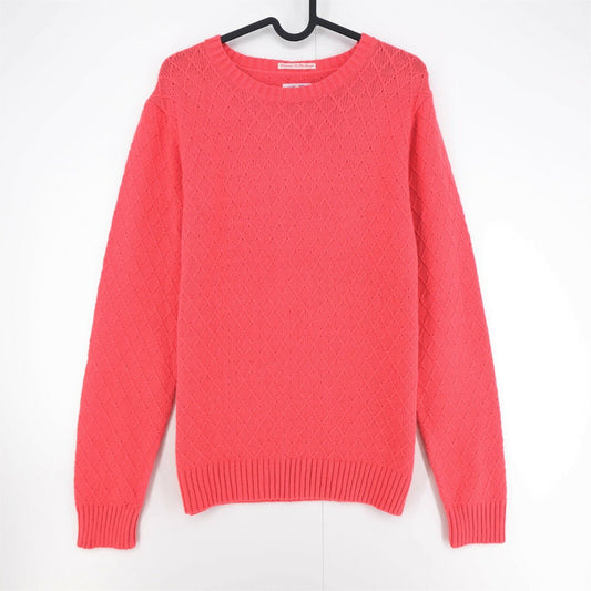 GANT Pink Diamond In the Rough Crew Neck Sweater Pullover Size M