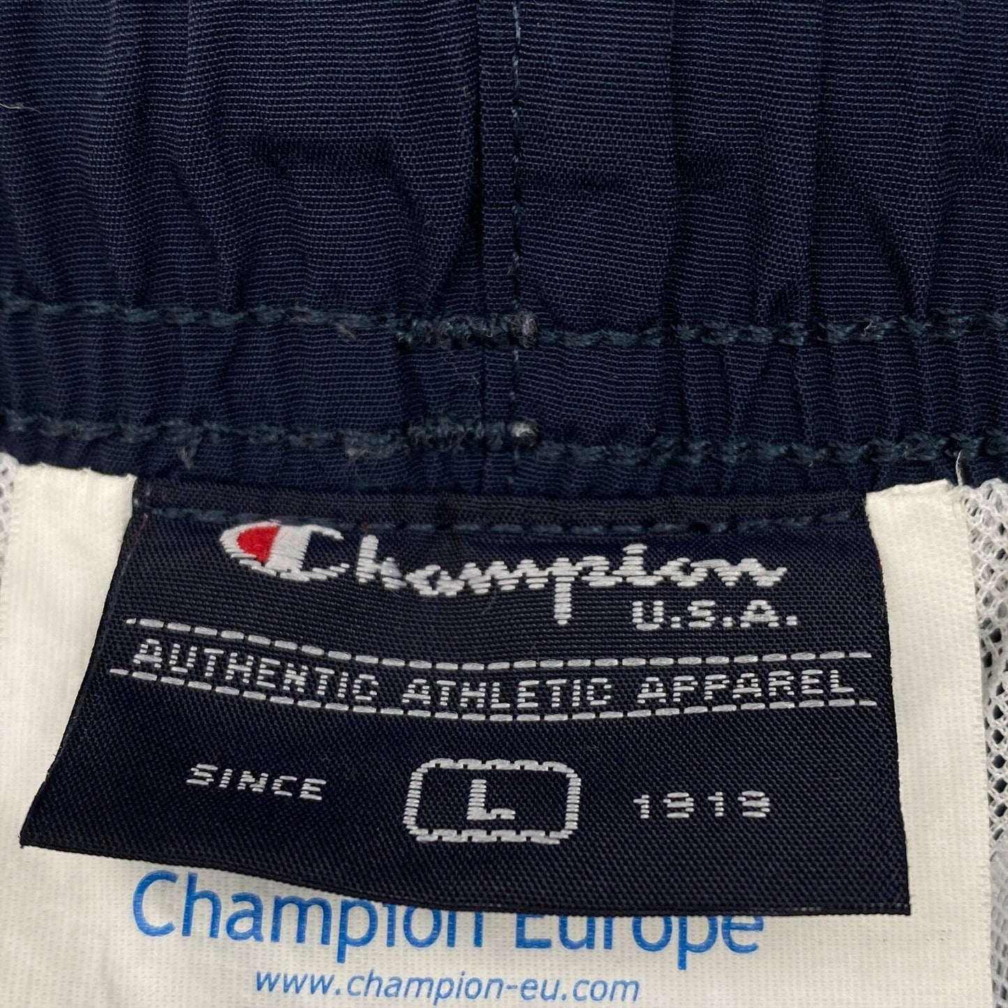 Champion Navy Blue Activewear Shorts Size L