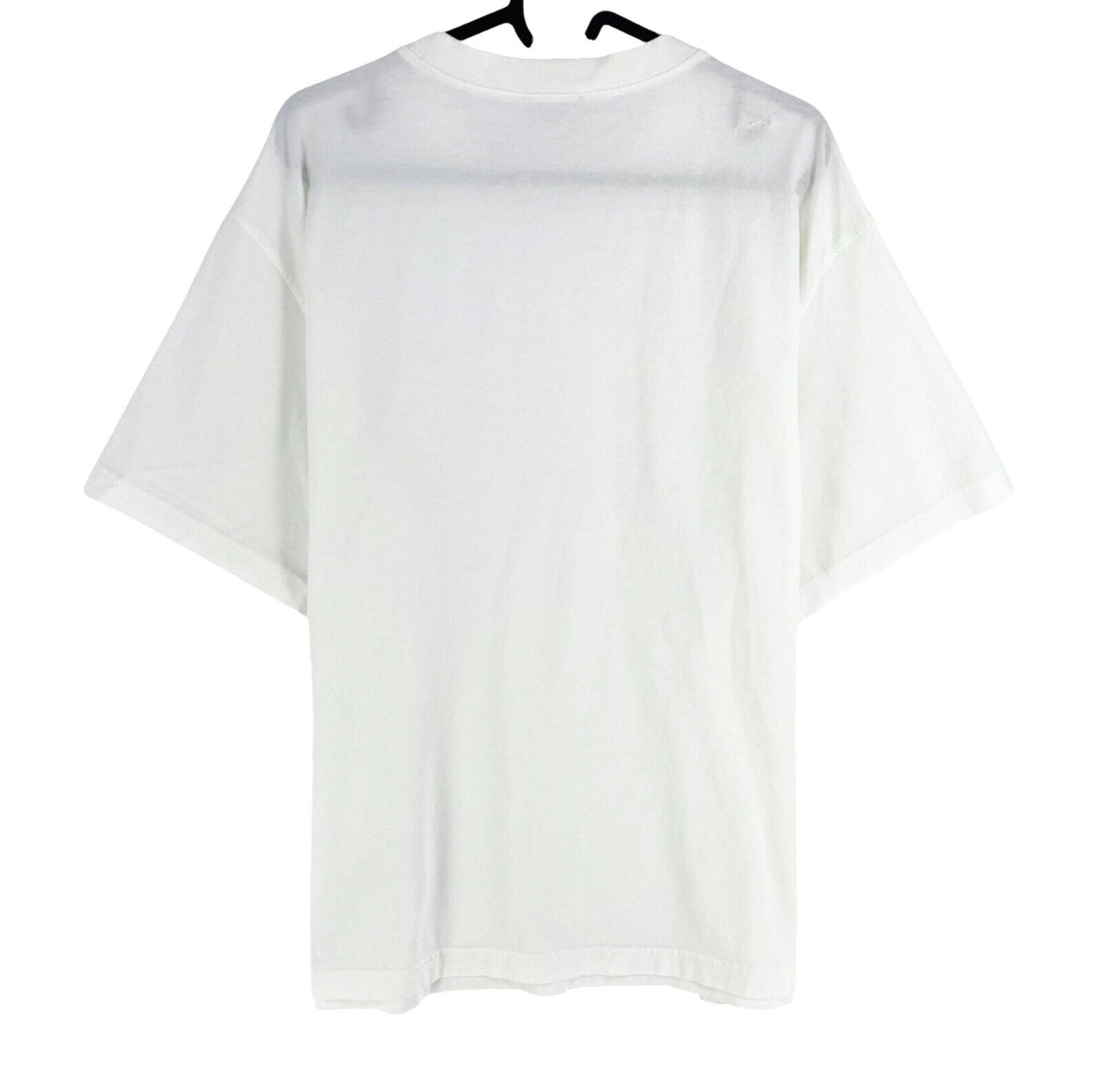 DIESEL Men White T-SHARP Crew Neck Short Sleeves T Shirt Size S