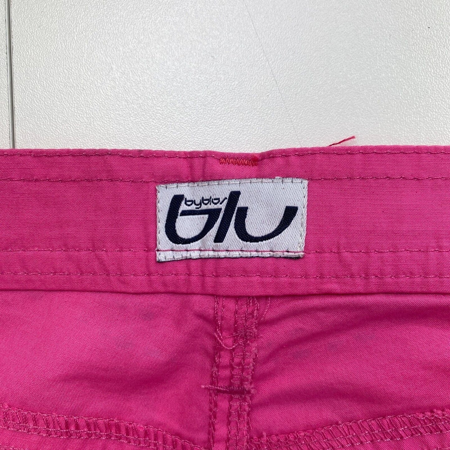 UVP 347 € Byblos Blu Pink Schlaghose Hose Größe EU 38 UK 10 US 8 W30