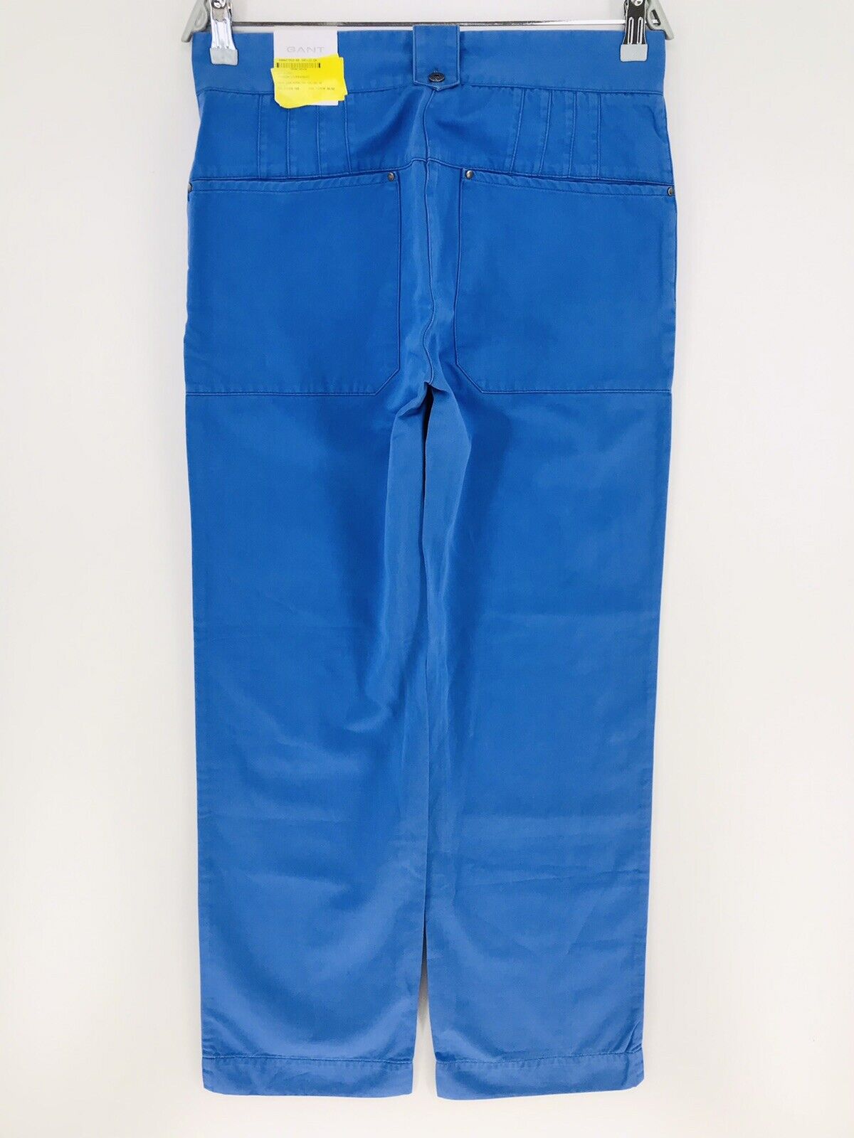 RRP €145 GANT Women Blue Loose Straight Fit Chino Pants Trousers W29 L34