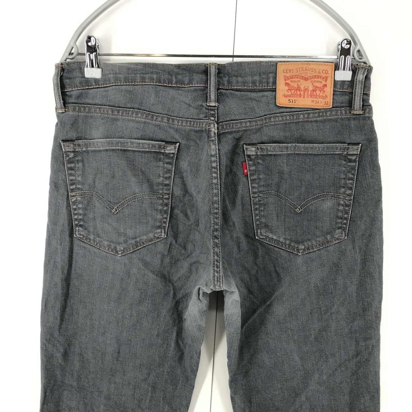 Levi's 511 Grey Slim Fit Jeans W34 L32