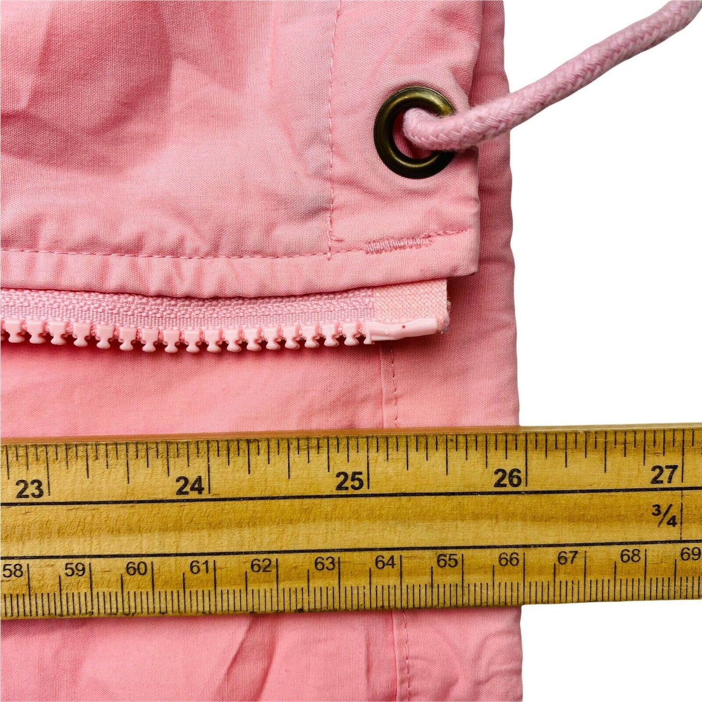 Jack Wolfskin Pink 100% Cotton Hooded Jacket Size L