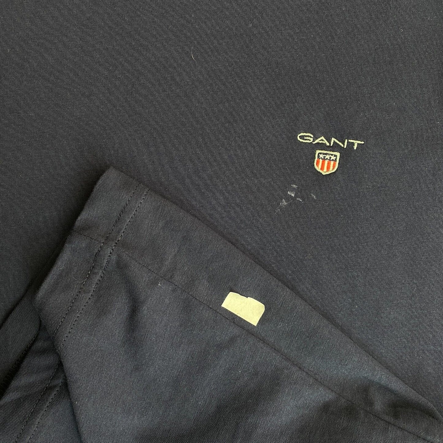 GANT Marineblaues Original T-Shirt mit Rundhalsausschnitt, Größe 2XL XXL