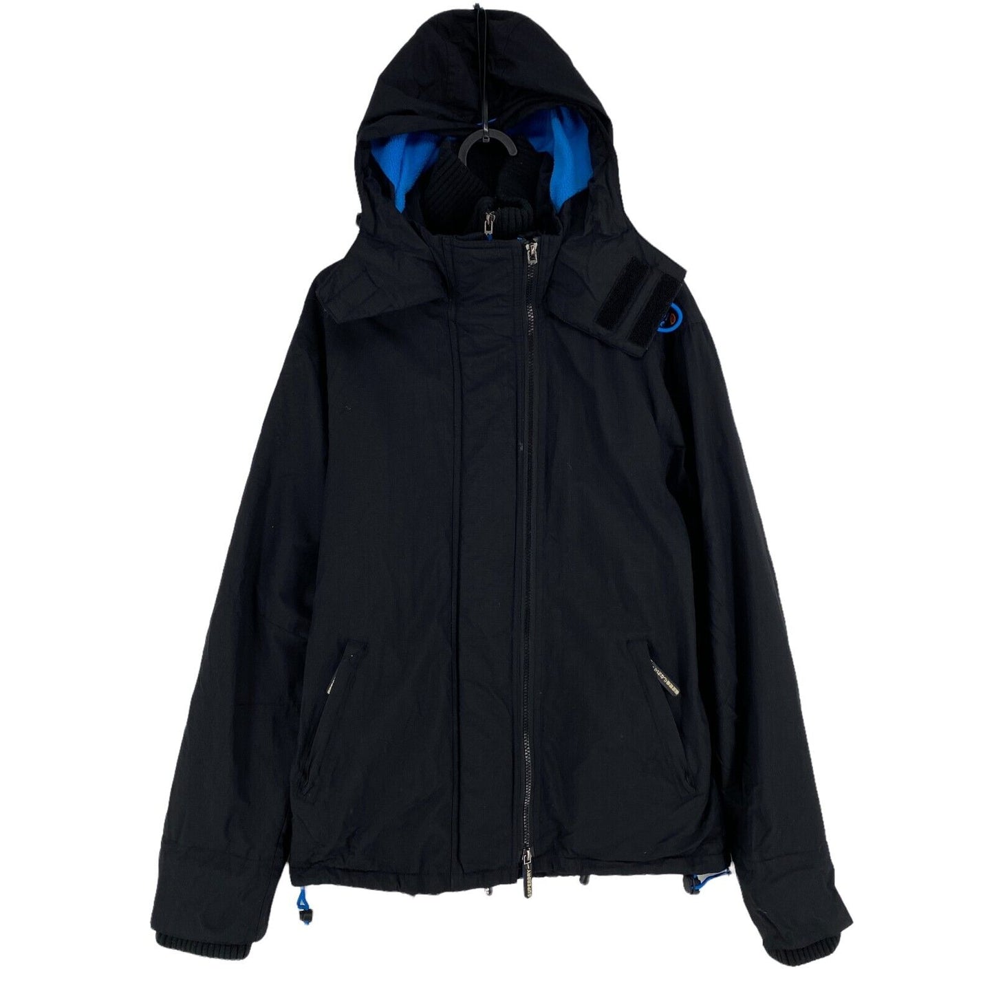 SUPERDRY Original The Windcheater Veste à capuche noire Taille S