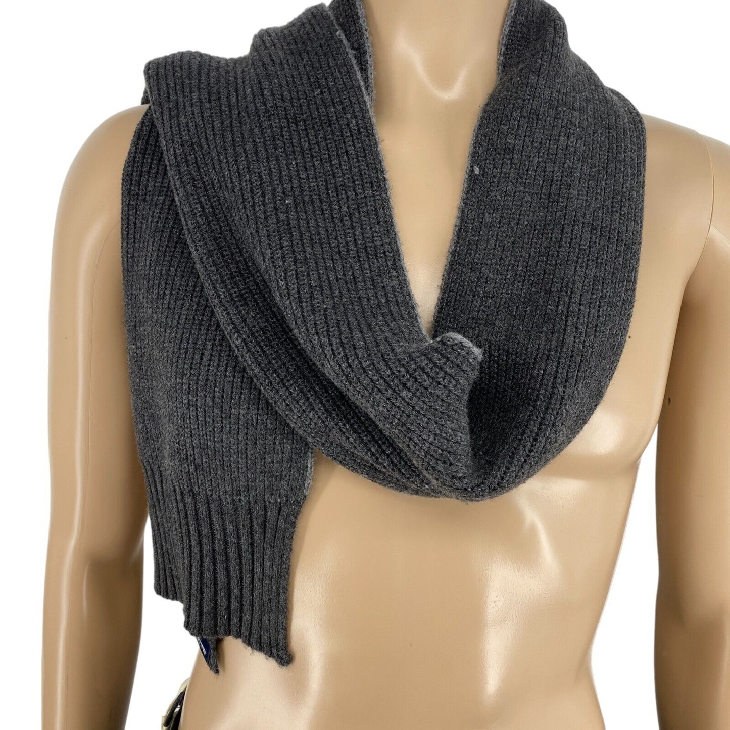 LA MARTINA Grey Scarf Shawl One Size