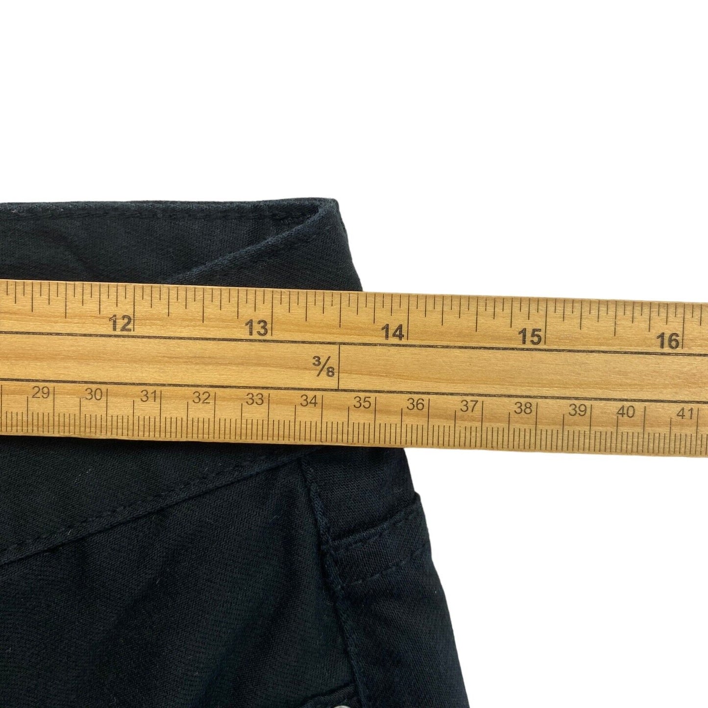 NAUTICA Damen Jeanshose in Skinny-Fit, Schwarz, Größe W27