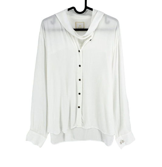 LA MARTINA Chemise Noeud Blanc Taille 5 / XL