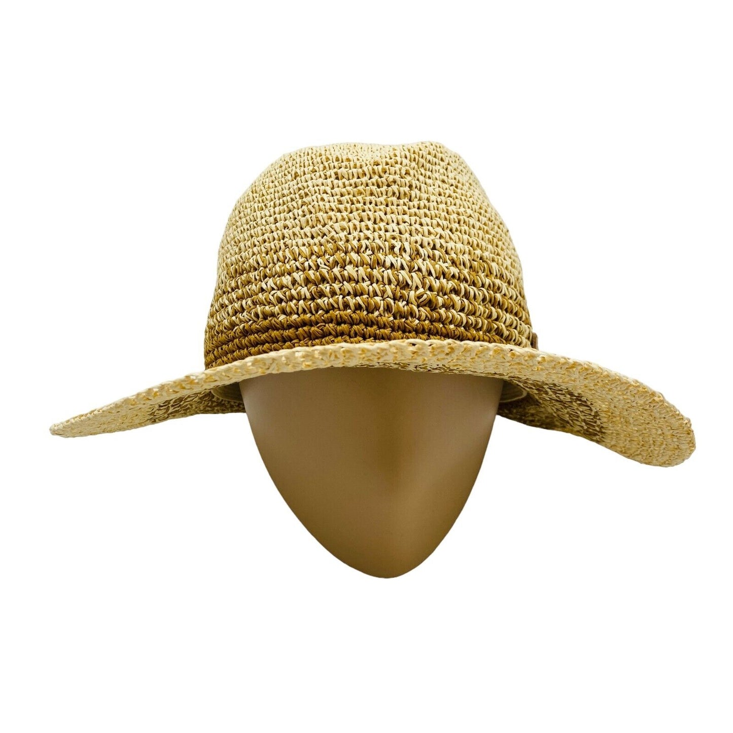 Camel Active Beige Women Summer Straw Hat Cap Size M