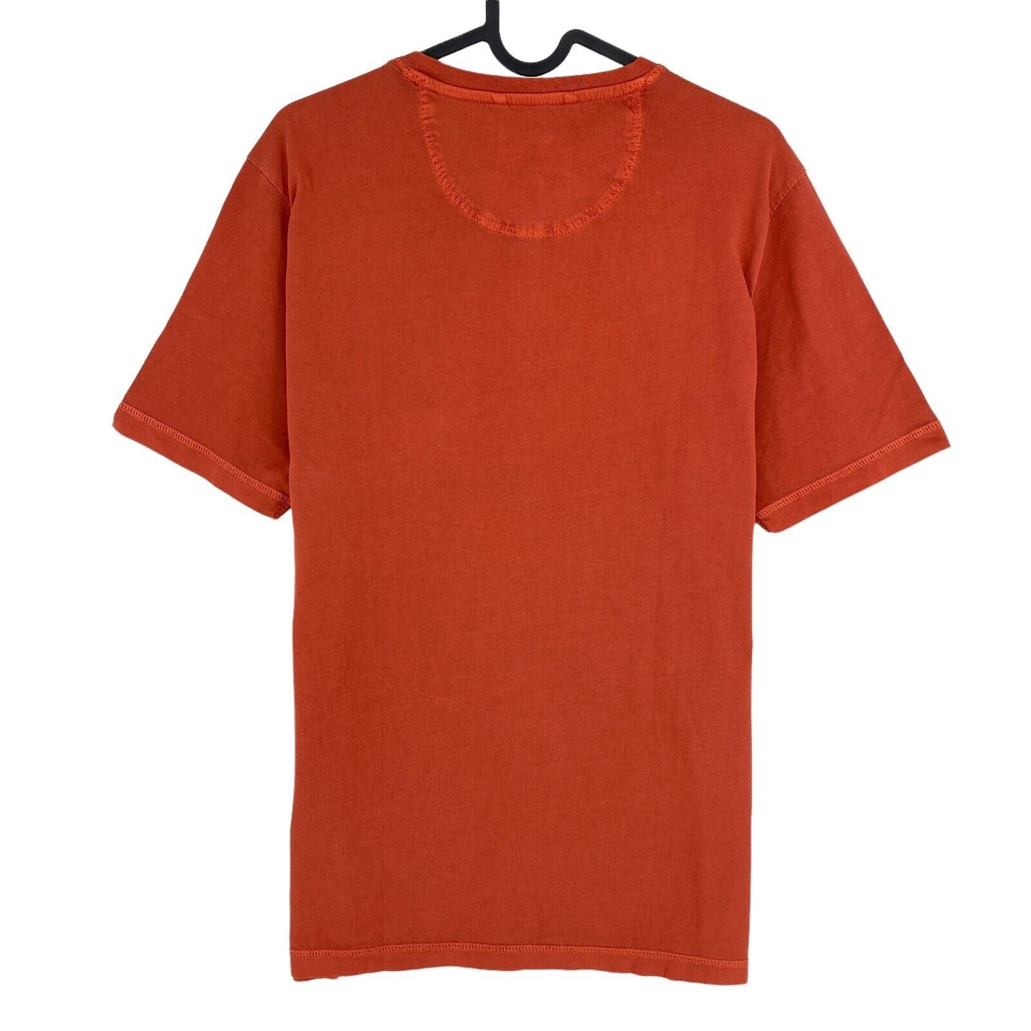 Camel Active Dark Orange Basic Henley T Shirt Size M XL