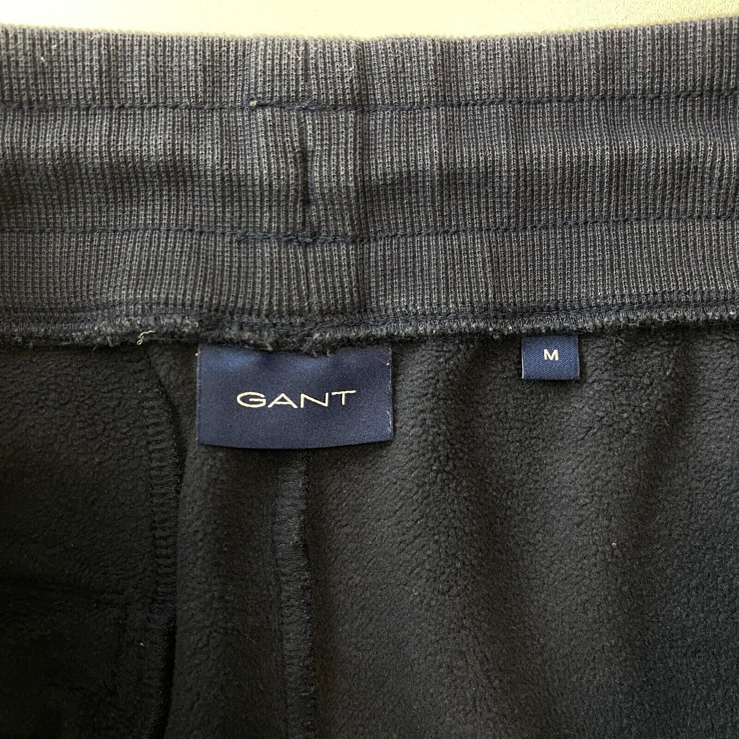 GANT Pantalon de survêtement à revers coupe régulière pour homme bleu foncé M