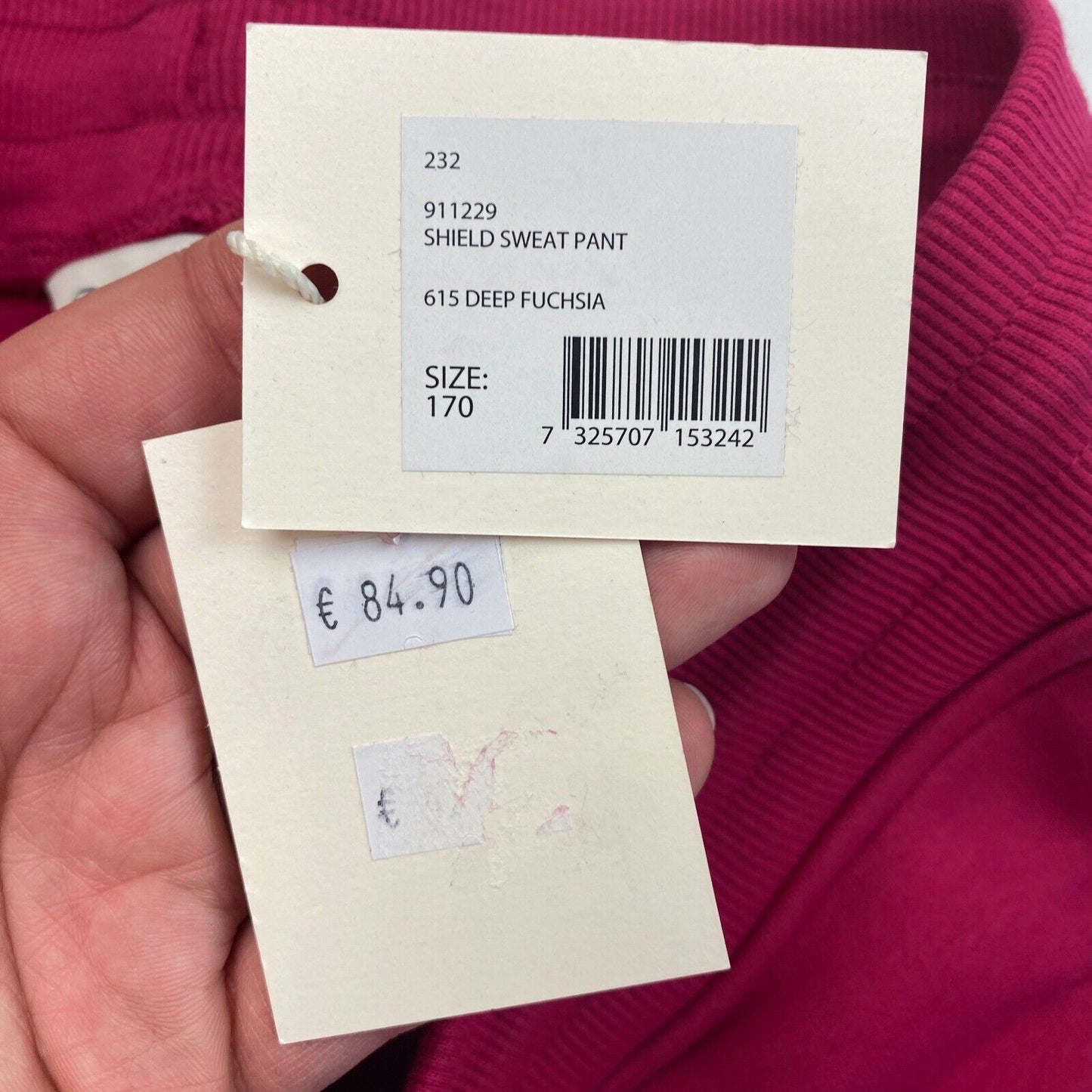 GANT Boy Dark Pink Shield Sweatpants Hose Größe 15 Jahre 170 cm