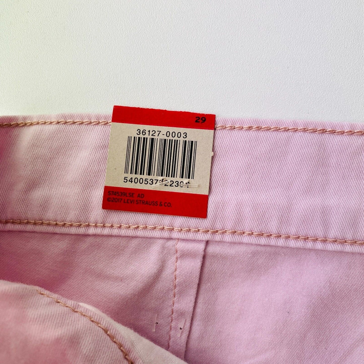 Levi's Women Light Purple Mid Rise Regular Tapered Fit Chino Trousers W29