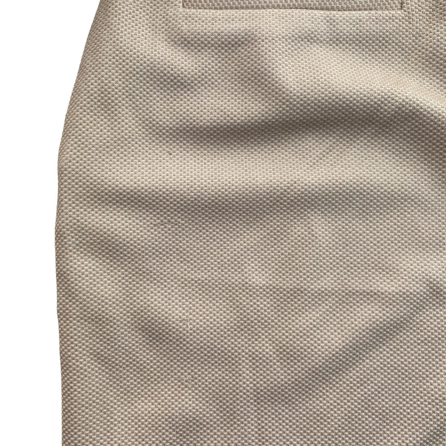 GANT Light Brown Jersey Pique Straight Skirt Size EU 42 UK 16 US 12