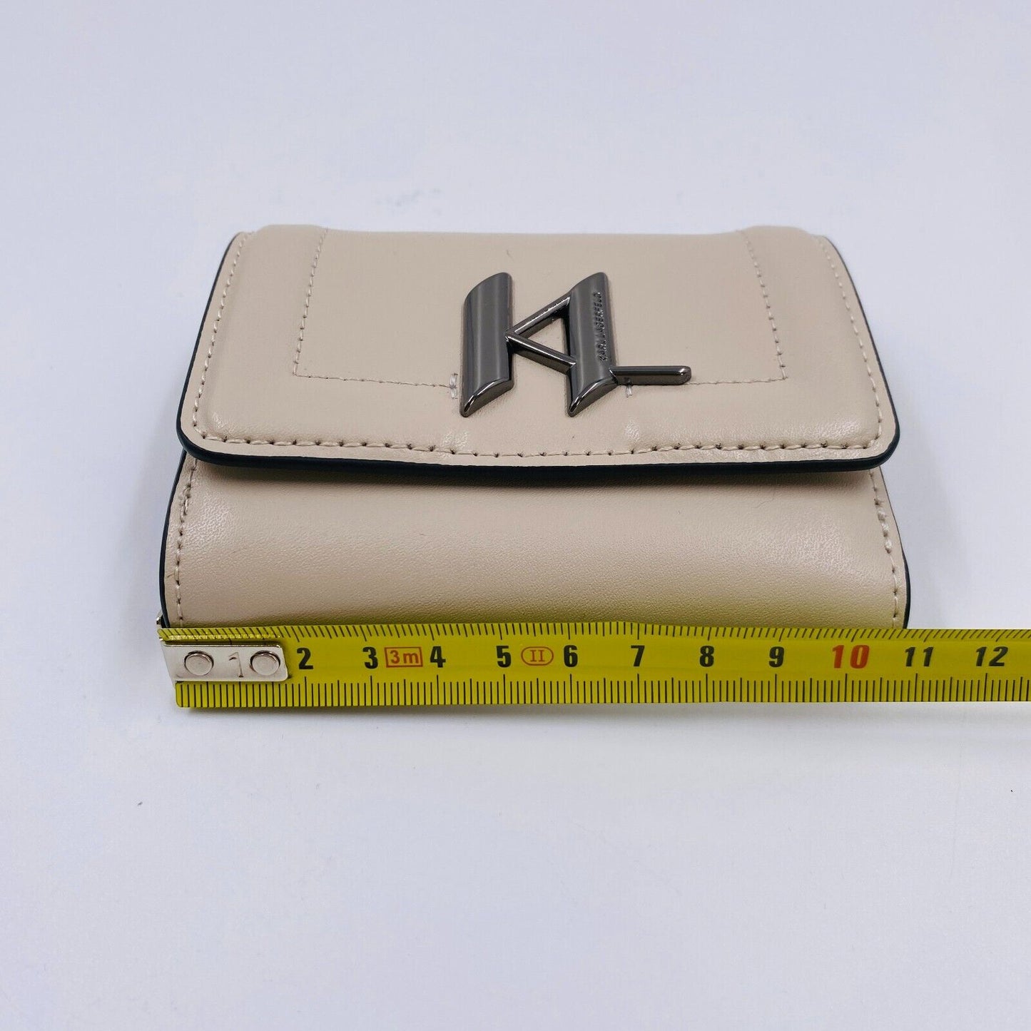 Karl Lagerfeld Beige Women 100% Cow Leather Wallet