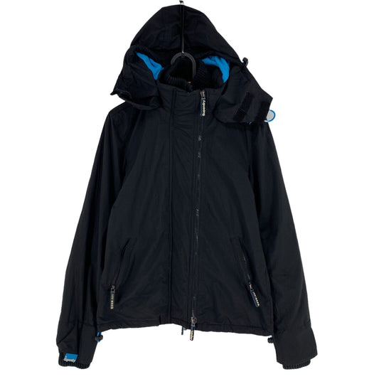 SUPERDRY Original Windcheater Black Hooded Jacket Size XS