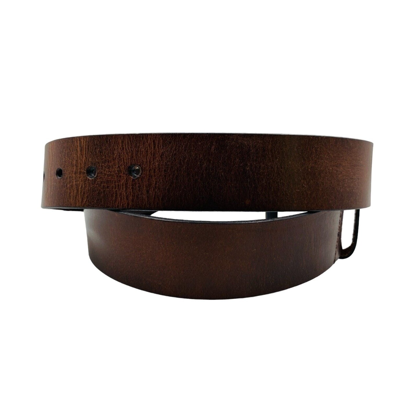 DIESEL Mens Brown Classic Leather Belt Size 85 cm. 34 In.