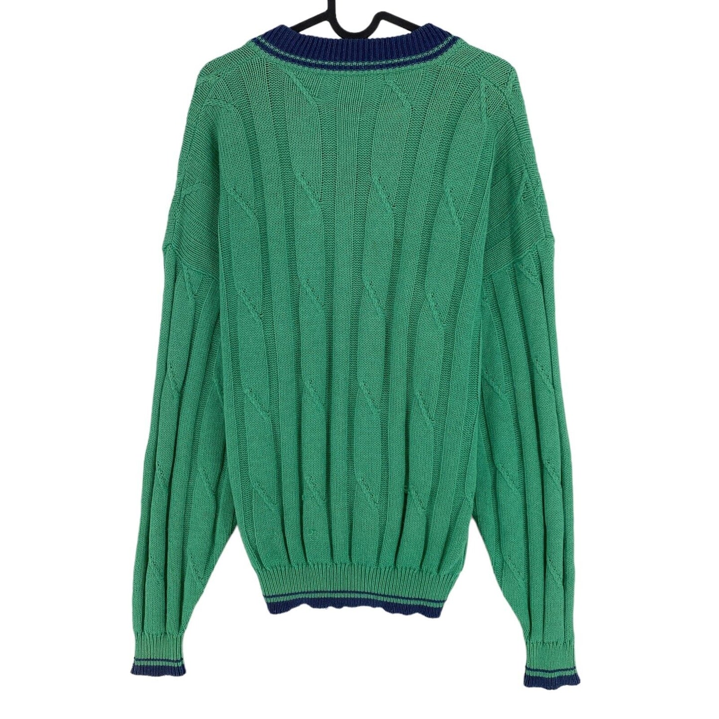 Cosby Vintage Retro 90s Green Sweater Pullover Size EU 50 UK/US 40 L