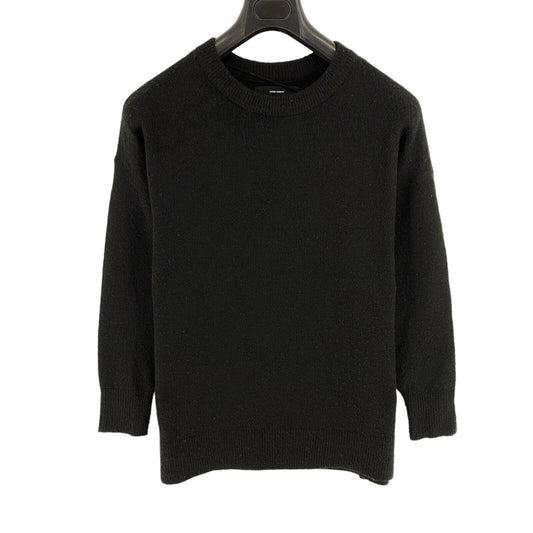 VERO MODA Pull long à col rond noir pour femme Taille XL