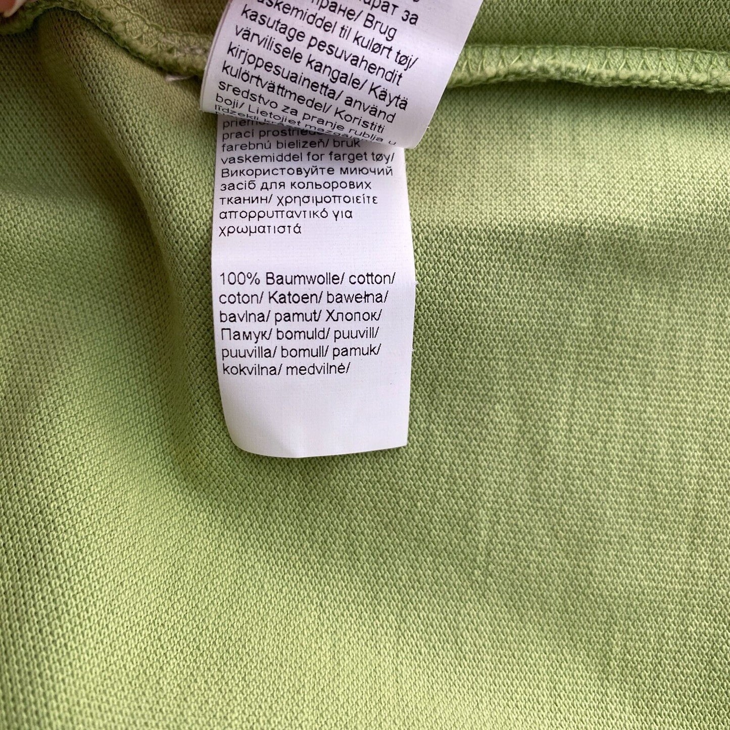 Camel Active Grünes Piqué-Poloshirt SS Größe XL