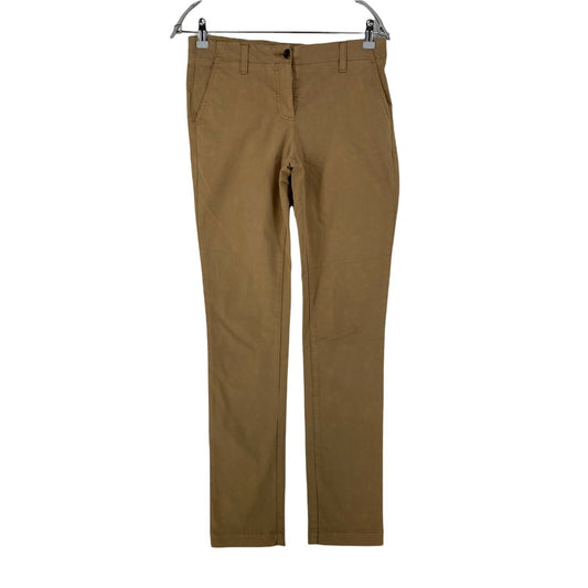 GANT Women Brown Slim Fit Chino Trousers Size EUR 34 UK 8 US 4 W28