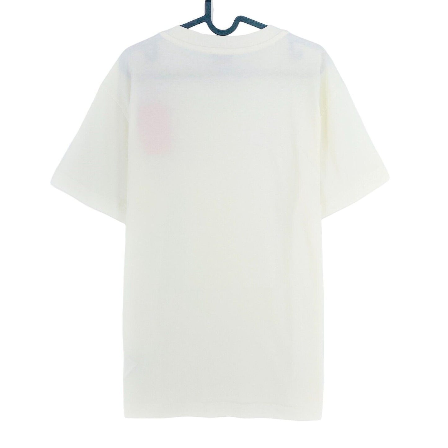 DIESEL Blanc avec Spray Can Print Crew Neck T Shirt Taille L