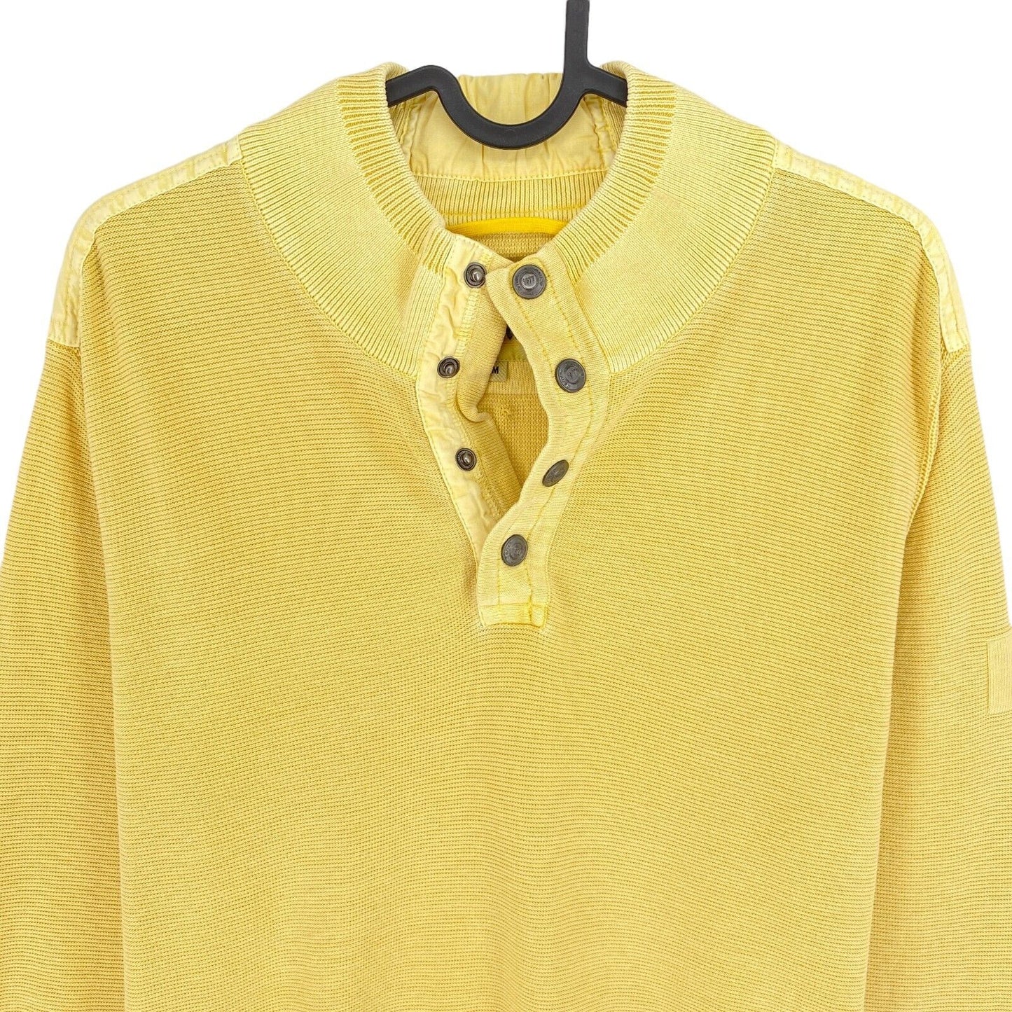 Camel Active Yellow High Neck Jumper Pullover Size M