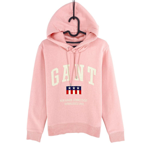 GANT Pink Tag Sweat Hoodie Sweater Jumper Size S