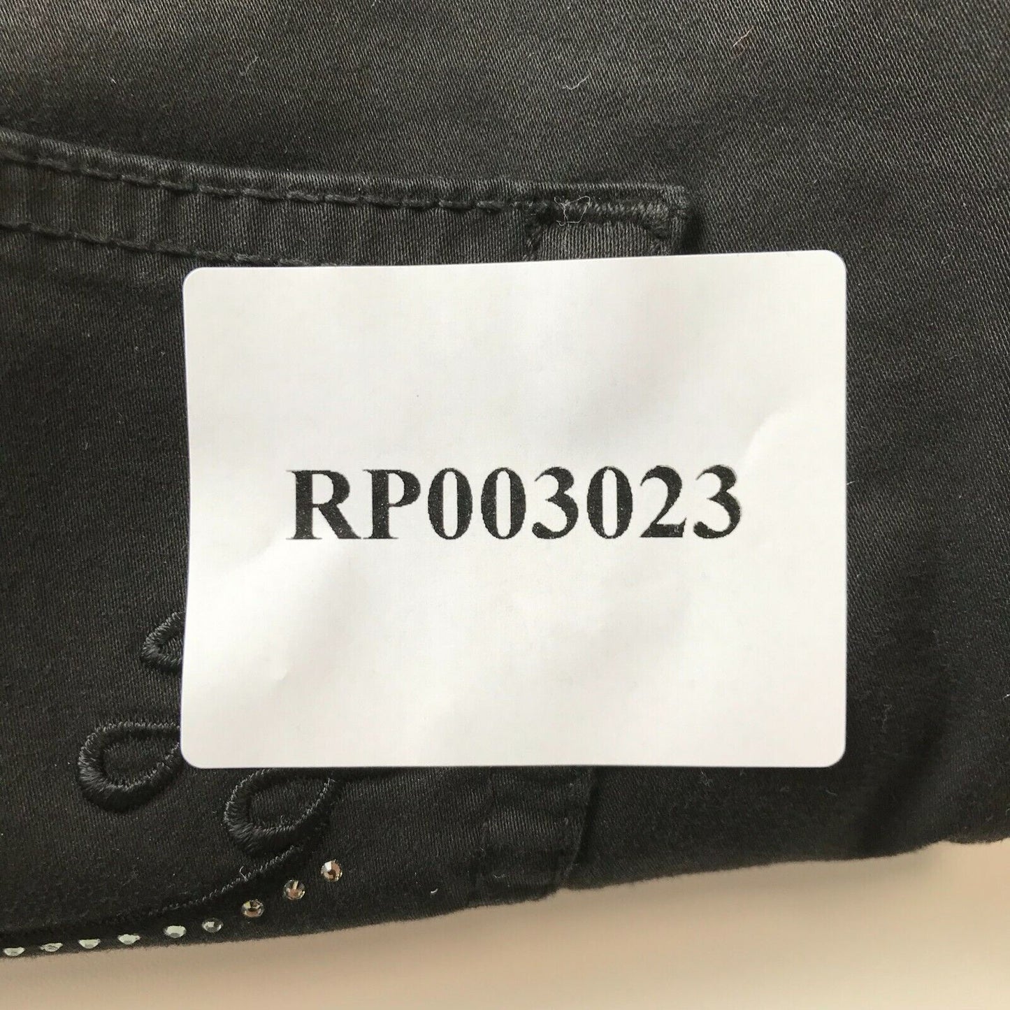 Liu Jeans Damen Schwarze Chinohose mit entspannter, gerader Passform, Größe W31, hergestellt in Italien