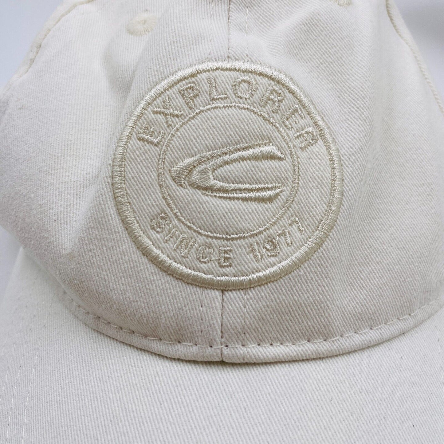 Camel Active White Mens Cotton Baseball Cap Hat One Size