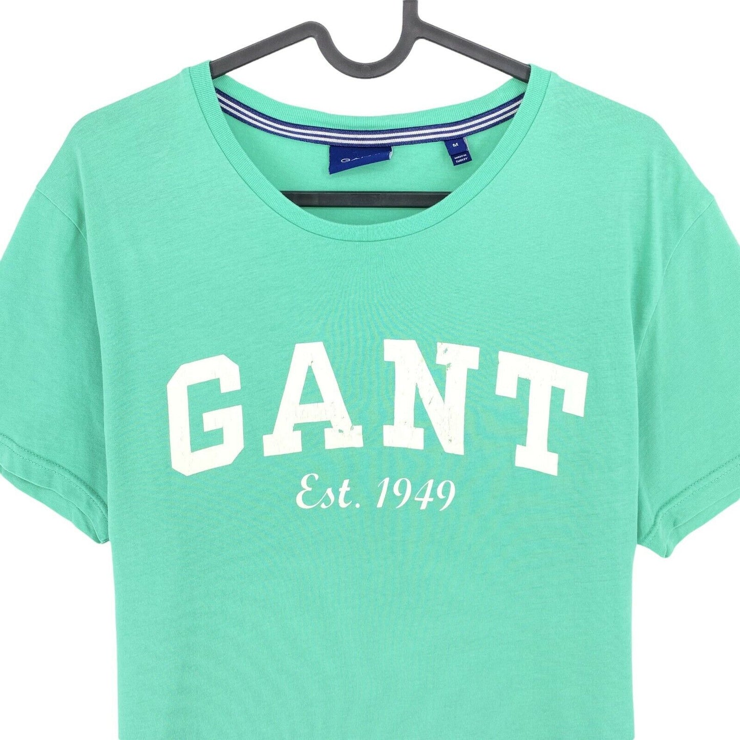 GANT Green Original Crew Neck T Shirt Size M