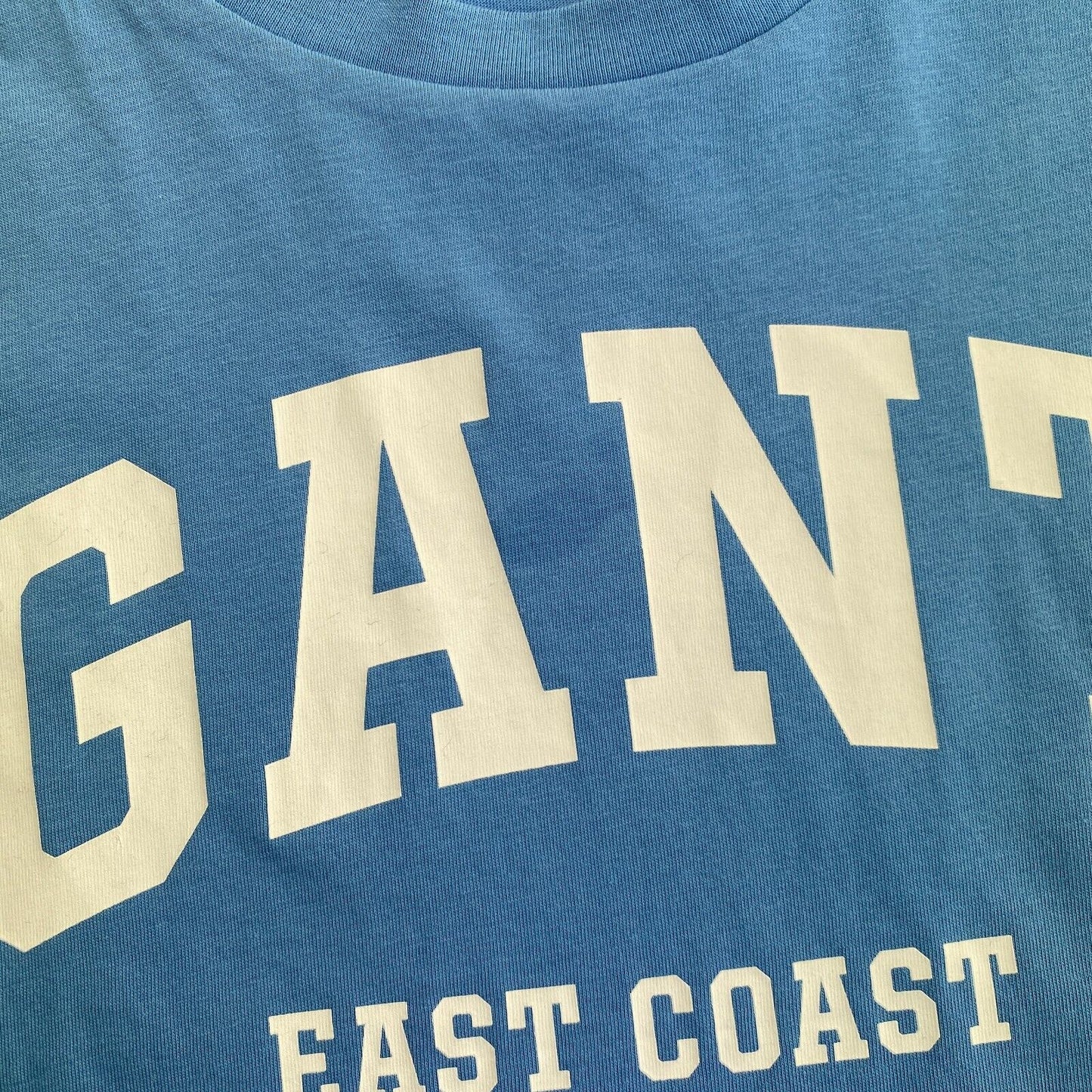 GANT Blue MD. Crew Neck T-Shirt Size S